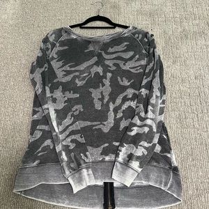 Vintage Havana gray Camo sweater